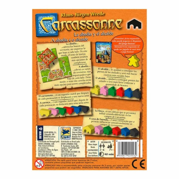 Carcassonne Expansión: La Abadia y el Alcalde - Image 2